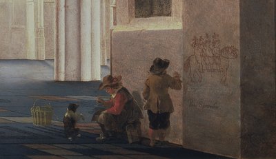 Het interieur van de Buurkerk in Utrecht, 1644 door Pieter Janszoon Saenredam
